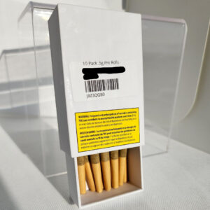 10 Pack .5g Pre Rolls - Pink Kush - Indica THC-18-22%