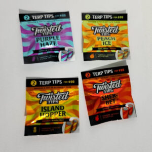 Twisted Tips Terp Infused - Peach Ice